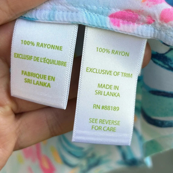 Lilly Pulitzer  Stacey Sleeveless Blouse, size Small - Picture 6 of 10